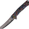 FLNKS24201 Linerlock A/O Blue/Red