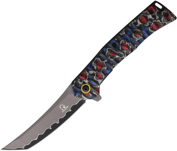 FLNKS24201 Linerlock A/O Blue/Red