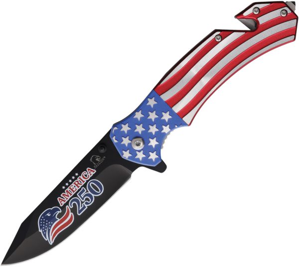 FLNKS2817250 Linerlock Rescue USA 250