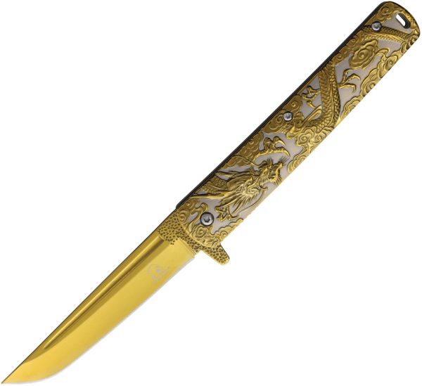FLNKS3024GD Linerlock A/O Dragon Gold