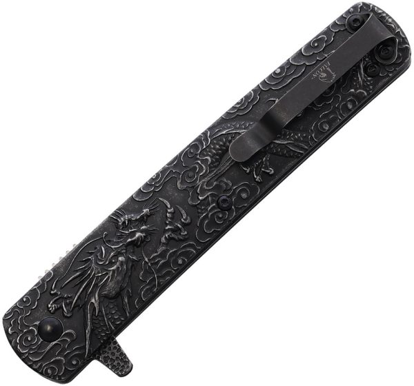 FLNKS3024ST_add_01 Linerlock A/O Dragon Stonewash