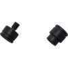 Flytanium Arcade Slotted Thumbstud Black
