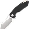 FerraMonster Glideman Linerlock Folding Knife 3" 154CM Black Micarta