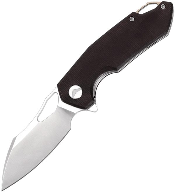 FerraMonster Glideman Linerlock Folding Knife 3" 154CM Micarta Red