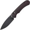 FerraMonster Spectrum Crossbar Lock Folding Knife Red Canvas Micarta