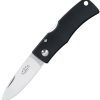 Fallkniven U2 Lockback Folding Knife Elmax 2.38" Black