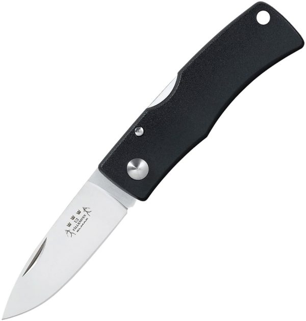 Fallkniven U2 Lockback Folding Knife Elmax 2.38" Black
