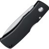 Fallkniven U2 Lockback Folding Knife Elmax 2.38" Black