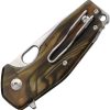 Fox Suru Linerlock Folding Knife 2.5" Bohler M398 Rhodoid