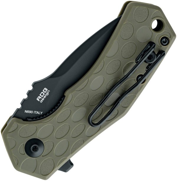 FOX Italicus Linerlock 2.5" Blade OD Green Folding Knife