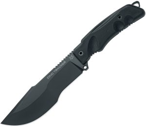 Fox Dino Tracker Fixed Blade Knife 6" Black