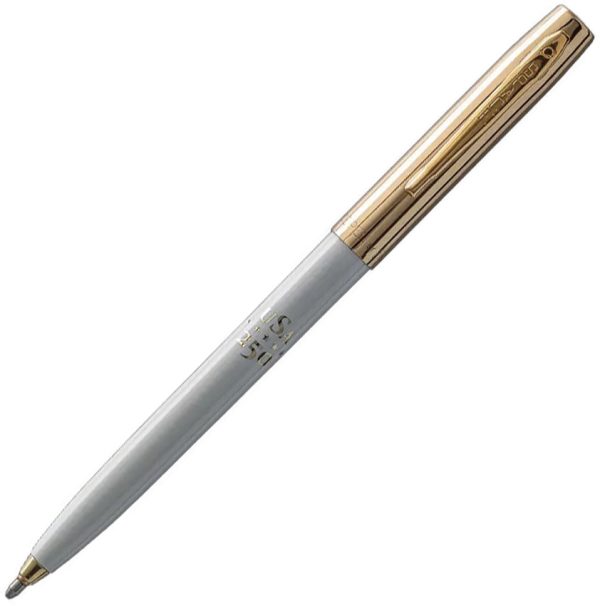 White Retract Pen USA250"