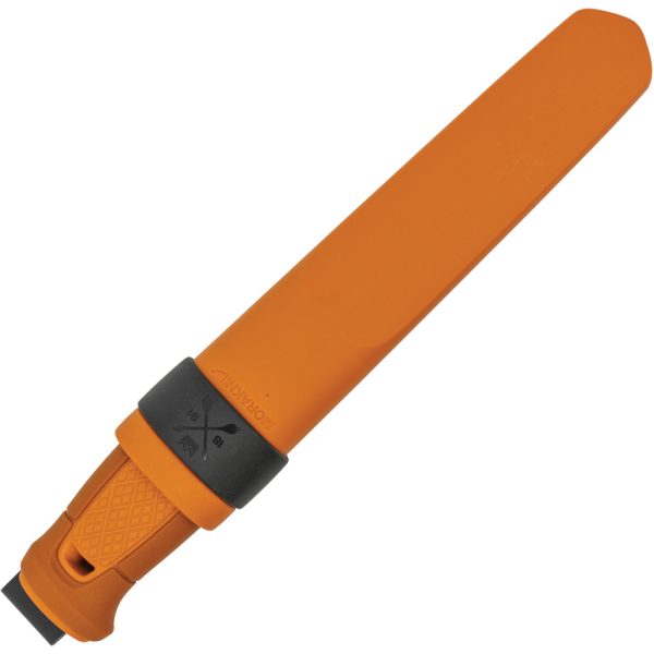 Mora Kansbol Fixed Blade Knife 4.5" Stainless Blade Orange Handle
