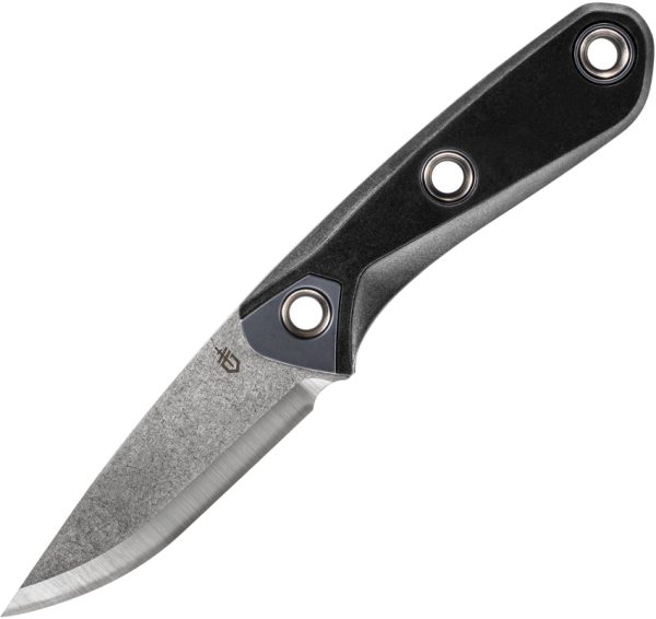 Gerber Principle Fixed Blade Knife 3.25" 420HC Black w/ Sheath