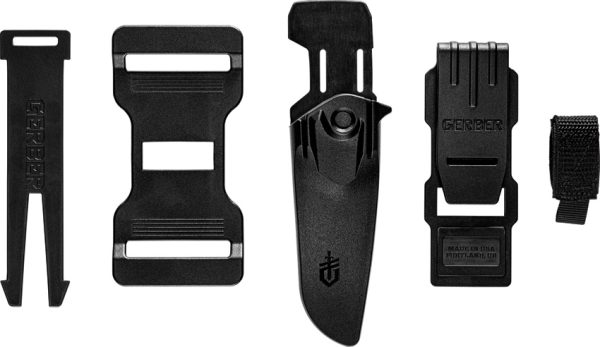 Gerber Principle Fixed Blade Knife 3.25" 420HC Black w/ Sheath