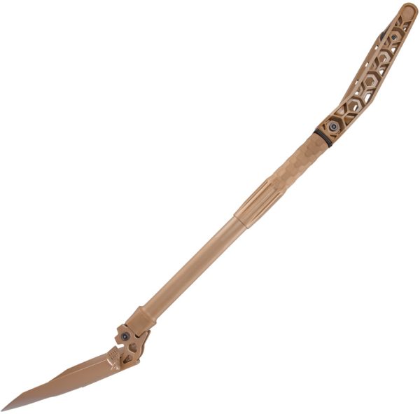 Gerber Dredge Shovel 25" Closed Tan Rubberized Polymer Handle