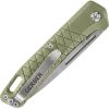 Gerber Zilch Linerlock Folding Knife Lichen Green