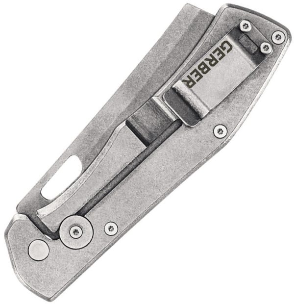 Gerber Flatiron Framelock Folding Knife 3.88" Coyote Tan G10