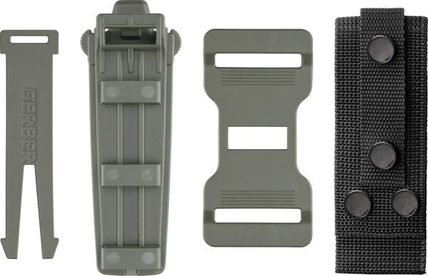 Gerber Strongarm Camp 4in Fixed Blade Knife Green