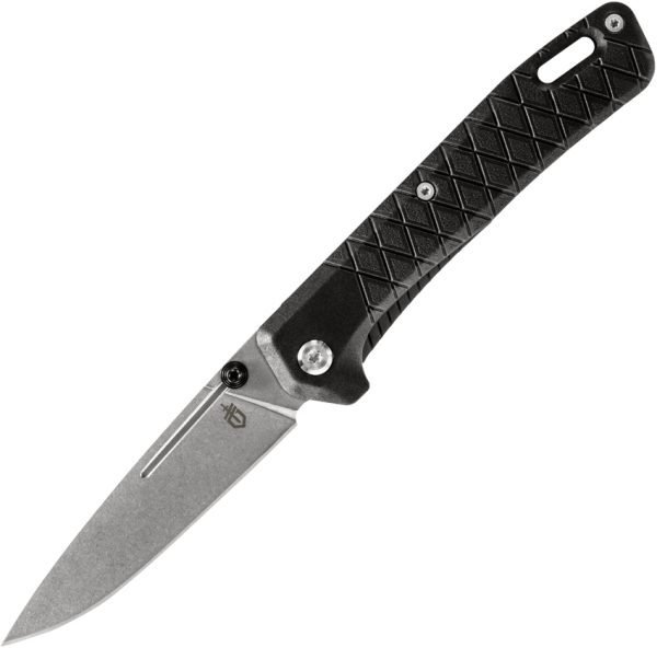 Gerber Zilch 3" Folding Knife Black Stonewash Linerlock