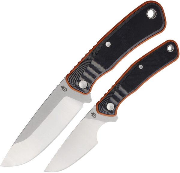 Gerber Downwind Hunter Combo 7Cr17MoV Fixed Blade Knife Set w/ Sheath