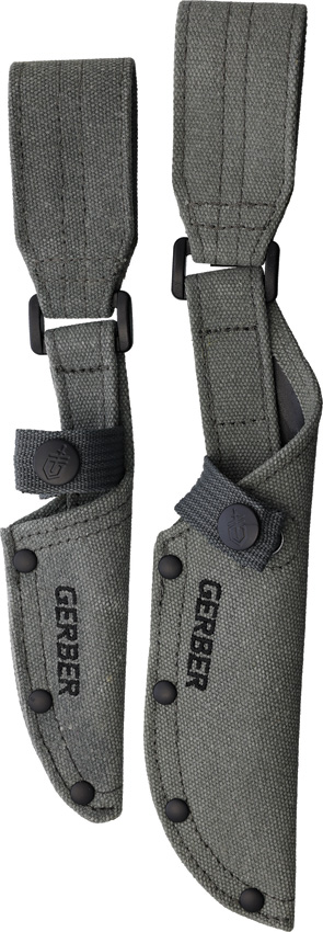 Gerber Downwind Hunter Combo 7Cr17MoV Fixed Blade Knife Set w/ Sheath
