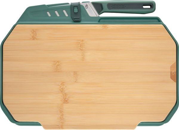 Gerber ComplEAT Slim Cutting Board Set with Chef's Knife