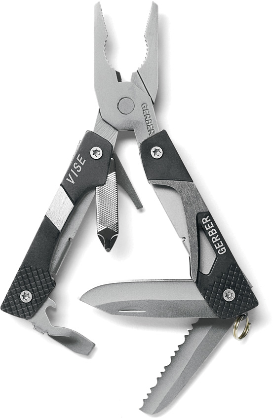 Gerber Vise Mini Multitool Black 2.38" Closed