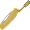 Gerber LST Lockback Folding Knife Yellow 2.75" 440A Stainless
