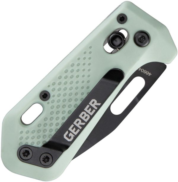 G1078340_add_01 Gerber Nectar Pivot Lock Folding Knife Mint Green 2in Blade