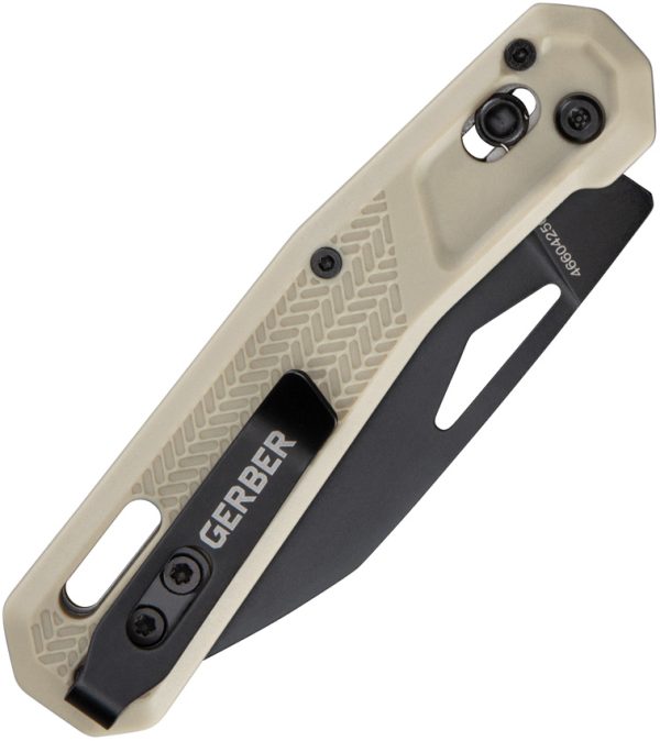 Gerber Vista Pivot Lock Folding Knife Sand 3.25" Blade
