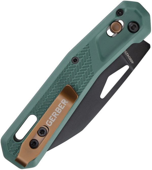 Gerber Vista Pivot Lock Folding Knife 3.25" Black Blade