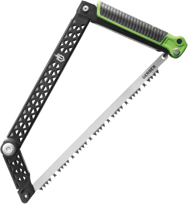 Gerber Freescape Camp Saw Black and Green 13.88" Closed