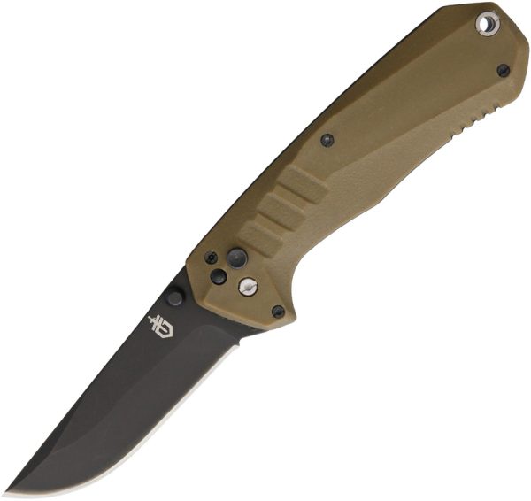 Gerber Haul Plunge Lock Assisted Opening Folding Knife Brown