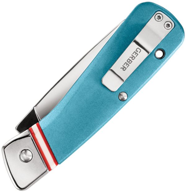 Gerber Straightlace Slip Joint Folding Knife Blue 3in Blade
