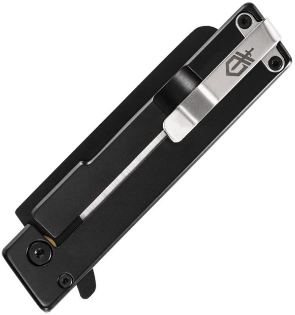 Gerber Quadrant Framelock Folding Knife 2.75" Sheepsfoot Black/White
