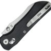 GEO Knife Komodo Crossbar Lock Folding Knife Black G10 3.13"