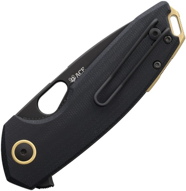 Giant Mouse Tribeca Linerlock Folding Knife 3" CPM MagnaCut Black