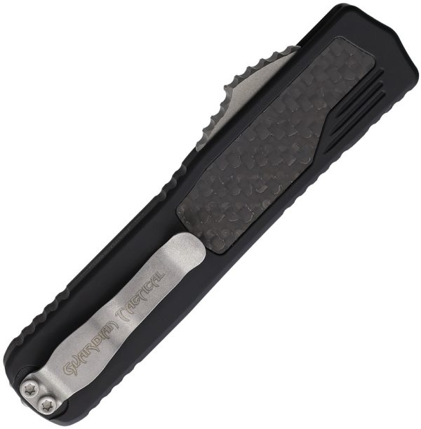 Guardian Tactical Auto Scout OTF 3.5" Elmax Blade Black Carbon Fiber
