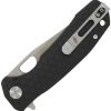 Honey Badger Knives Medium Linerlock Tanto Folding Knife Black
