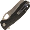 Honey Badger Large Rescue Linerlock Folding Knife Black 3.63"