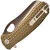 Honey Badger Large Rescue Linerlock Folding Knife 3.63in Tan