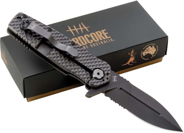 Hardcore Hardware Australia MILF-05 Framelock Spear Folding Knife 3.5" S35VN