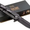 Hardcore Hardware Australia MILF-05 Framelock Spear S35VN Black
