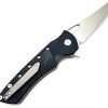 HBKBLKRB_add_04 Heibel Knives Blackhawk Linerlock Folding Knife 3.5" D2 Black G10