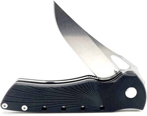 HBKBLKRB_add_05 Heibel Knives Blackhawk Linerlock Folding Knife 3.5" D2 Black G10