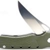 HBKBLKRG_add_05 Heibel Knives Blackhawk Linerlock 3.5" D2 OD Green Folding Knife