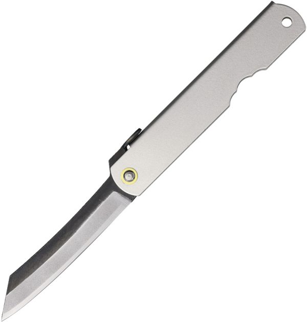 HIGOC10BSK_add_01 Higonokami No 10 SK5 Carbon Steel Folding Knife Gray 3" Blade