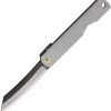 Higonokami No 9 Folder SK5 Carbon Steel Gray Iron Handle