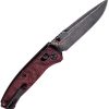 Hogue Mysto ABLE Lock Folding Knife Red Richlite CPM MagnaCut